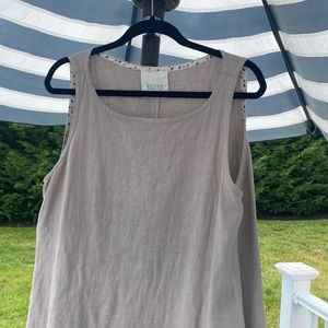 Linen Long sheath dress☀️